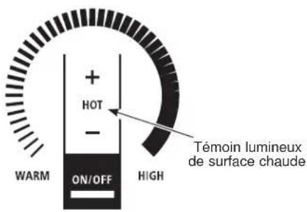 Monogram ZHP365ETVSS - TÉMOIN LUMINEUX DE SURFACE CHAUDE - 1