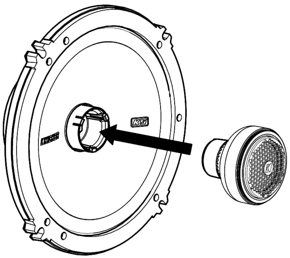 KICKER 51KSS6504 - Coaxial Configuration - 6