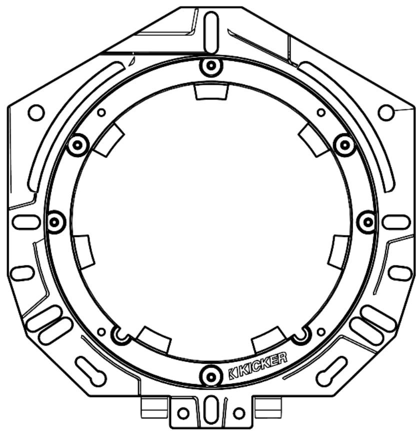 KICKER 51KSS6504 - Speaker Mounting - 1