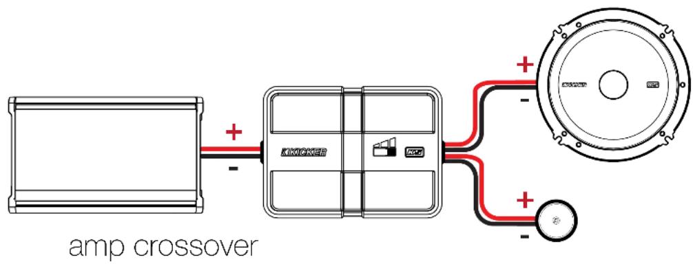 KICKER 51KSS6504 - Crossover Wiring - 1