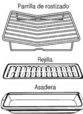 Monogram ZDP364NRPSS - Asadera, rejilla y parrilla de rostizado - 1