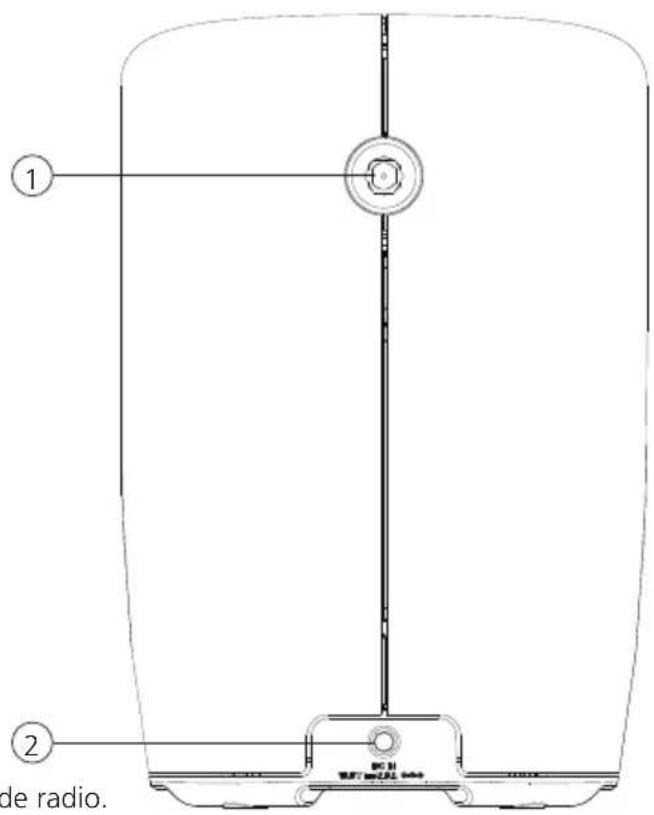 KENWOOD CR-ST500S - Achteraanzicht - 1