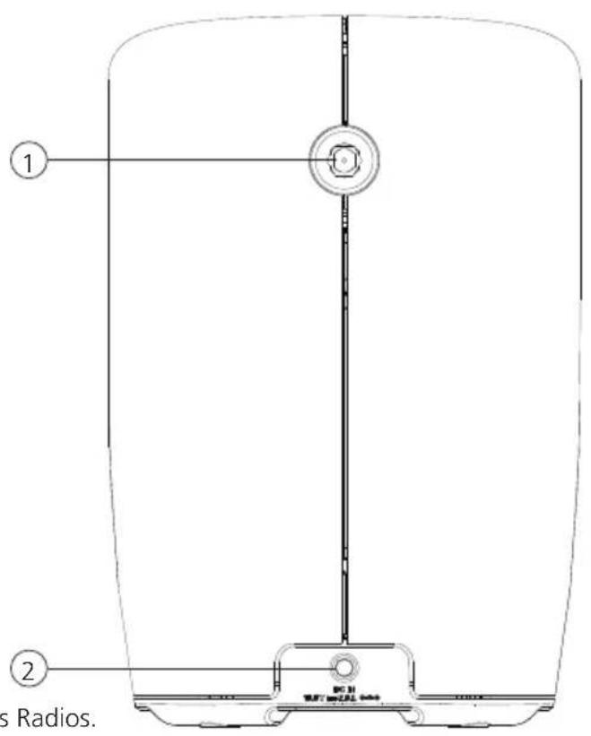 KENWOOD CR-ST500S - Rückansicht - 1
