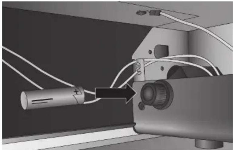 BORETTI Amalfi - Schritt 1 - AA-Batterie einsetzen - 1