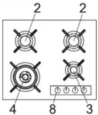 BORETTI BGKN 90 - Replacing the power supply cable - 1