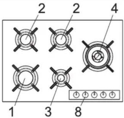 BORETTI BGKN 90 - Replacing the power supply cable - 2