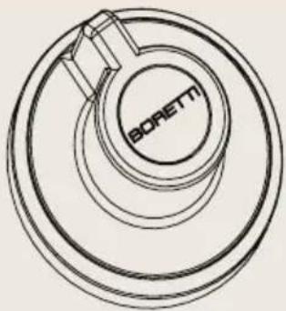 BORETTI Maggiore Antraciet - Parts list - 8