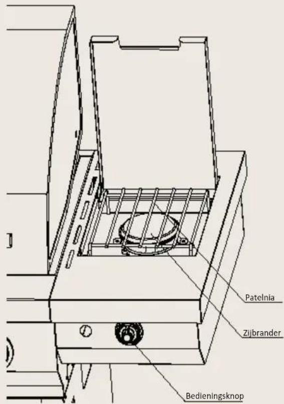 BORETTI Maggiore Antraciet - Vet opvangbak Vuilniszak frame - 6