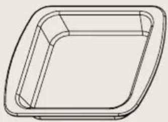 BORETTI Maggiore Antraciet - Fettschale Müllsack-Rahmen - 1