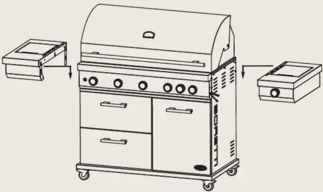 BORETTI Imperatore Nero 5B - Monteringsritningar - 2