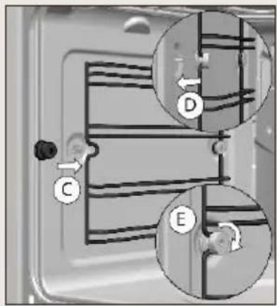 BORETTI MLBC45ZW - Assembling the supports - 1