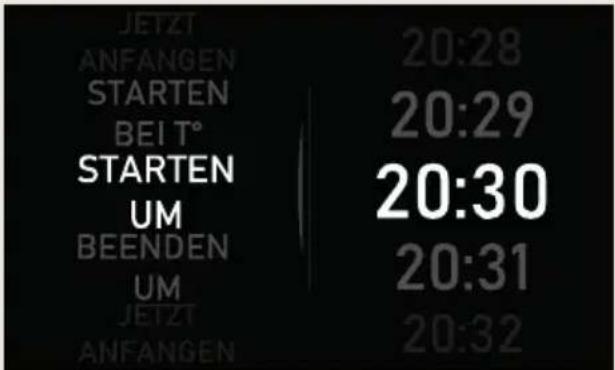BORETTI MLBC45ZW - Programmieren der Timer-Optionen - 1