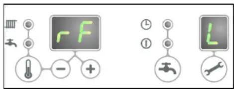 DAIKIN EKOMB28AAV1H - Verifica della connessione tra l'unità e il termostato ambiente RF - 1