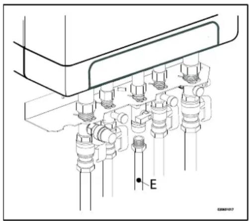 DAIKIN EKOMB28AAV1H - Gas aansluiten - 1