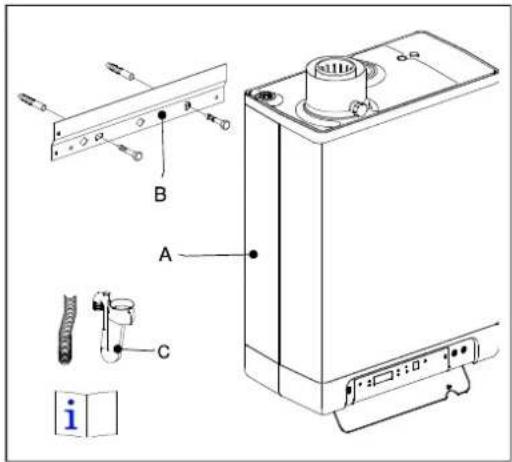 DAIKIN EHOBG18ABV1 - Apply cover plate (optional) - 1
