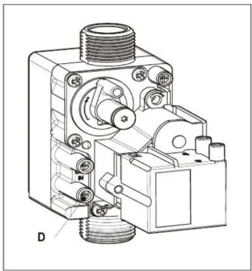 DAIKIN EHOBG18ABV1 - Gas supply - 1