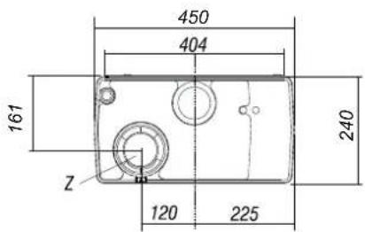 DAIKIN EHOBG18ABV1 - Wymiary instalacji - 2