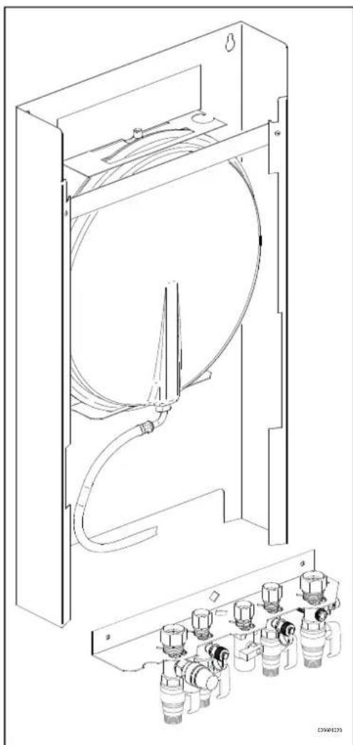 DAIKIN EHOBG18ABV1 - Montaż zestawu B - 1
