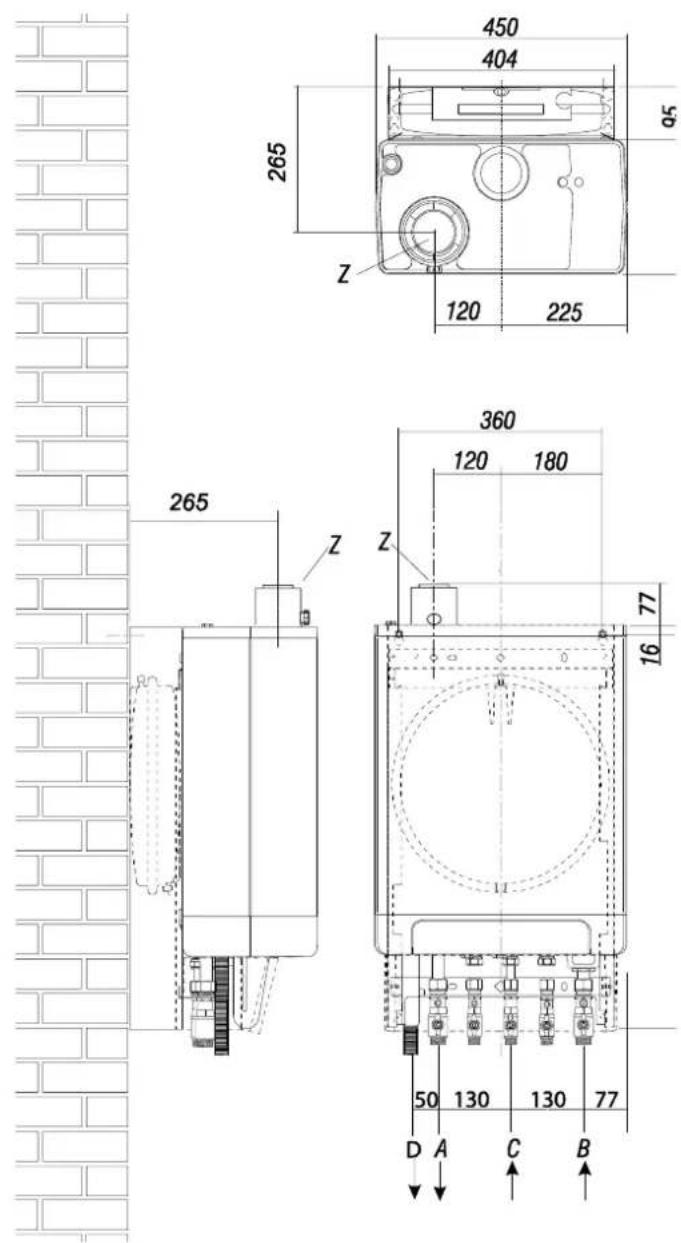 DAIKIN EHOB42ABV1H - Inbouwmaten - 4