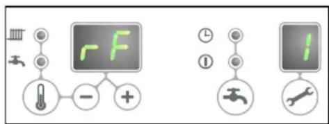DAIKIN EHOB42ABV1H - Testing the connection between the unit and the RF room thermostat - 2