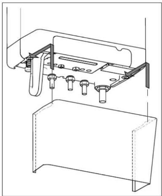 DAIKIN EHOB42ABV1H - Schermplaat aanbrengen (optioneel) - 1