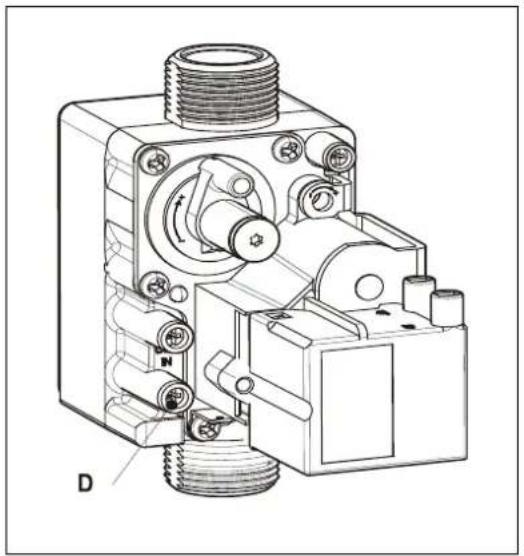 DAIKIN EHOB12AAV1H - Alimentation en gaz - 1
