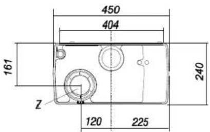 DAIKIN EKOMB22AAV1H - Mesures d'installation - 2