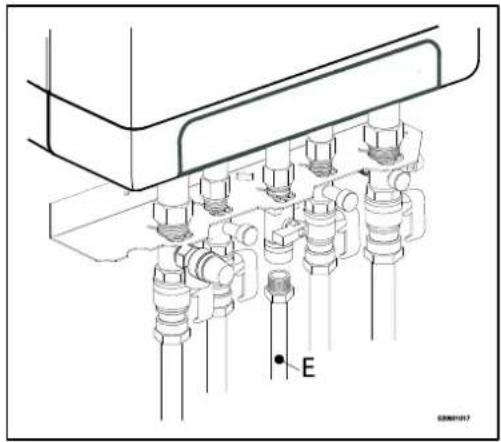DAIKIN EKOMB22AAV1H - Σύνδεση αερίου - 1
