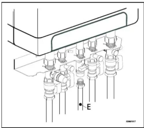 DAIKIN EKOMBG22ABV1 - Σύνδεση αερίου - 1