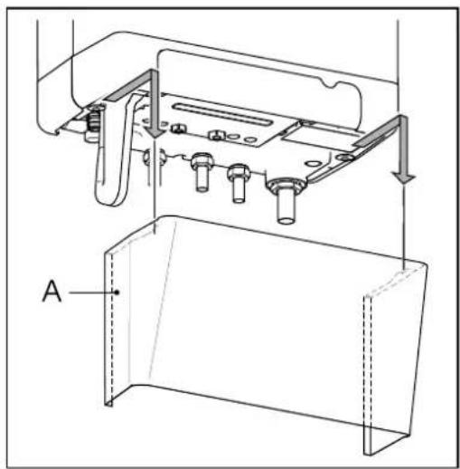 DAIKIN EKOMBG22ABV1 - Retirez la plaque de protection et le panneau avant - 2
