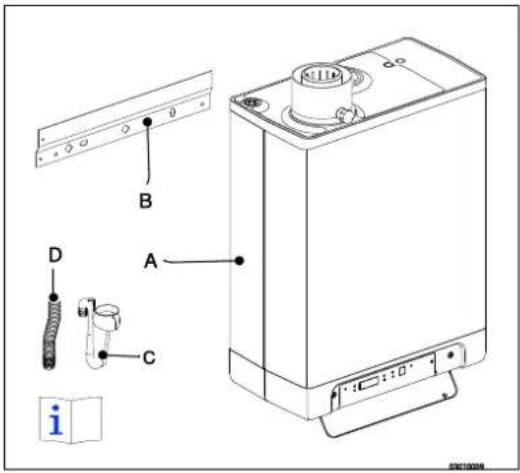 DAIKIN EKOMBG22ABV1 - Anbringen des Abdeckplatte (optional) - 2