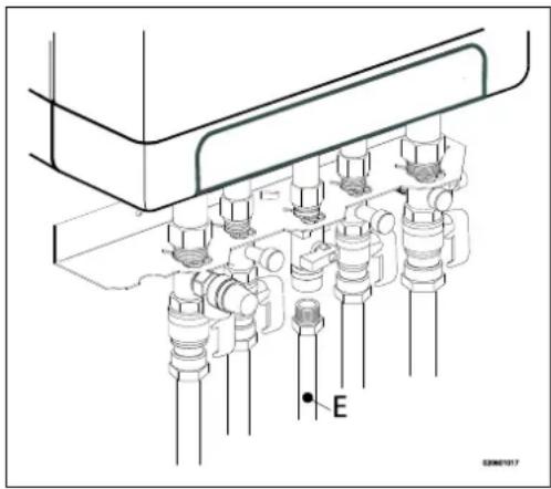 DAIKIN EKOMBG22ABV1 - Collegamento del gas - 1