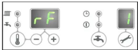 DAIKIN EKOMBG22ABV1 - Undo the appointment of an RF room thermostat to the CH boiler. - 2