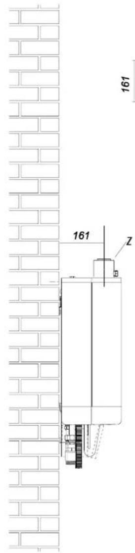 DAIKIN EKOMBG22ABV1 - Mesures d'installation - 1