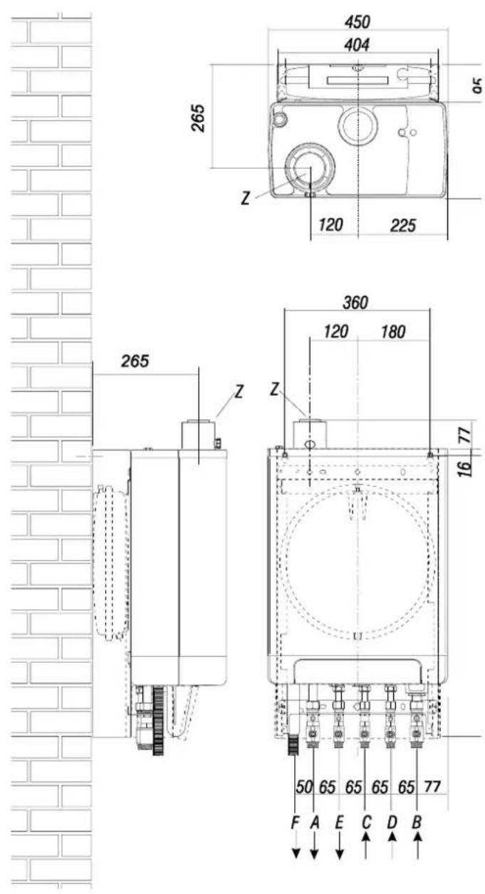 DAIKIN EKOMBG22ABV1 - Inbouwmaten - 2
