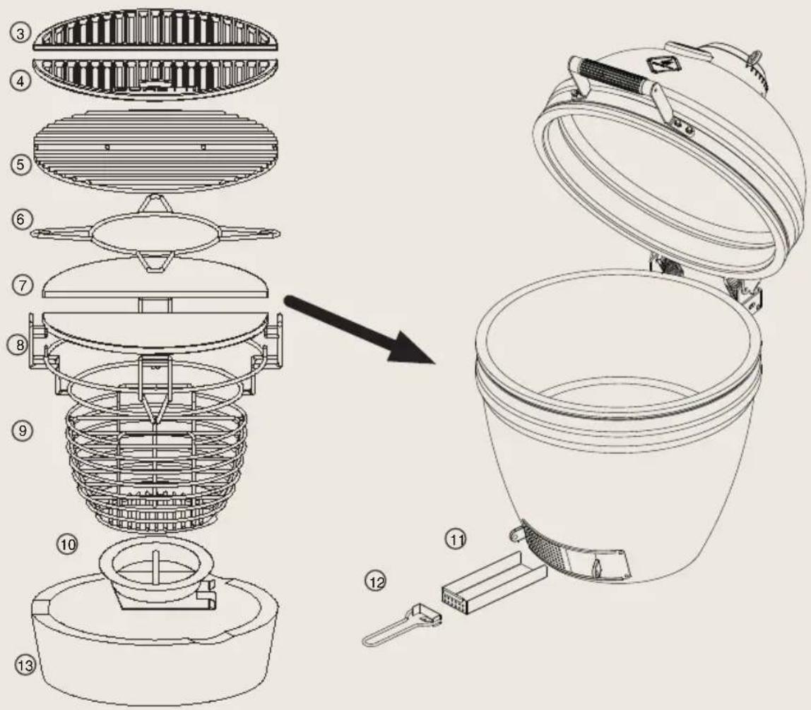 BORETTI Ceramica Solo Large - Assembly drawings - 4