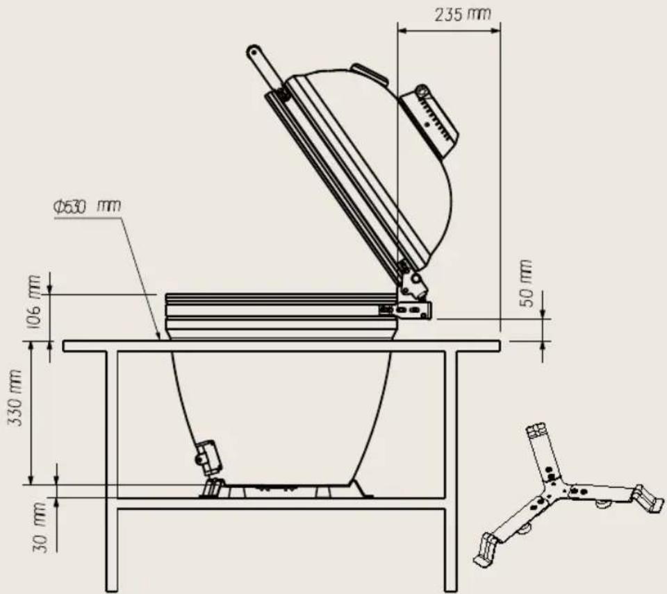 BORETTI Ceramica Solo Large - Avertissement : - 1