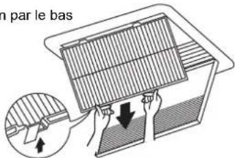 DAIKIN FXSQ100A2VEB - Comment nettoyer le filtre à air - 4