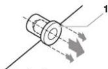 DAIKIN FXSQ100A2VEB - Caution for drain socket - 1