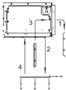 DAIKIN FXSQ63A2VEB - Standardmäßige rückseitige Ansaugung (Siehe Abbildung 6a) - 2