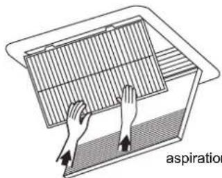 DAIKIN FXSQ63A2VEB - Comment nettoyer le filtre à air - 8