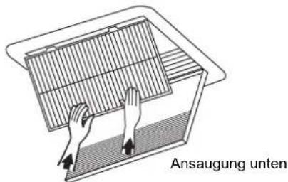 DAIKIN FXSQ63A2VEB - Reinigung des Luftfilters - 9