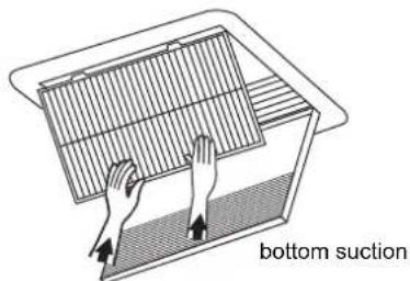 DAIKIN FXSQ20A2VEB - Fix the air filter. - 2