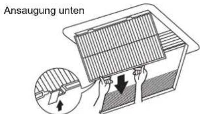 DAIKIN FXSQ20A2VEB - Reinigung des Luftfilters - 5