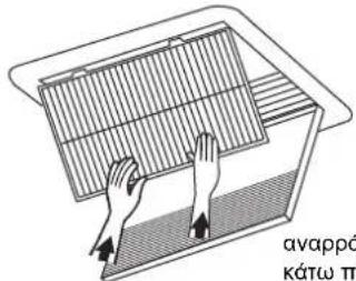 DAIKIN FXSQ20A2VEB - Πώς να καθαρίσετε το φίλτρο αέρα - 8