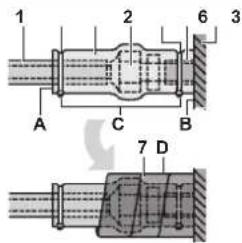 DAIKIN FXSQ80A2VEB - Isolierung der Rohrleitungen im Detail - 1