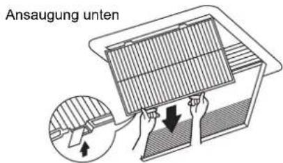 DAIKIN FXSQ32A2VEB - Reinigung des Luftfilters - 5