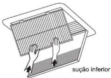 DAIKIN FXSQ32A2VEB - Como limpar o filtro de ar - 8