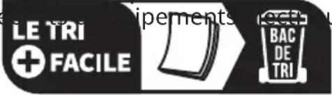 LE TRI + FACILE ipements BAC DE TRI