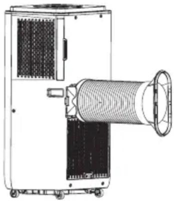 UFESA Alaska 7 - Vidange manuelle via (orifice de vidange principal) - 1